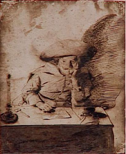 Gerard van Honthorst Self-portrait